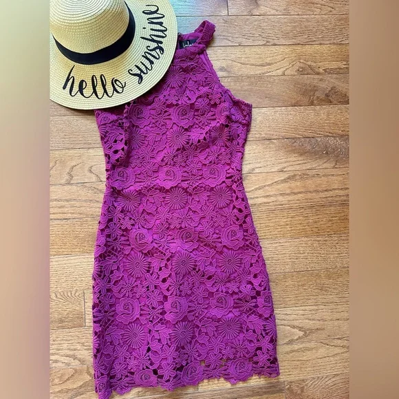 chinese dress ladies Love Is In The Details Lace Lace-Up Skater Dress main image 1